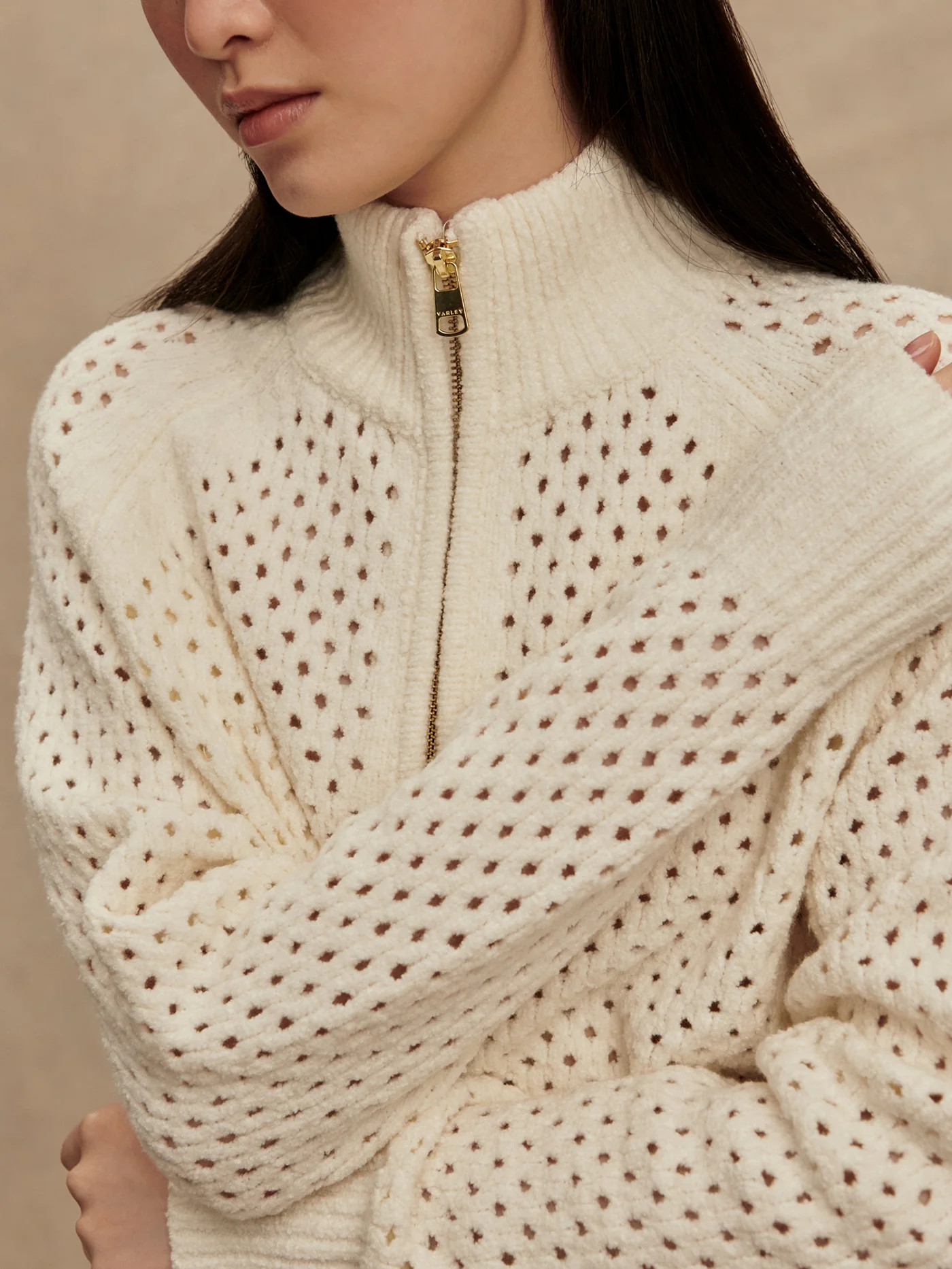Mandy Bouclé Knit Jacket | Varley US