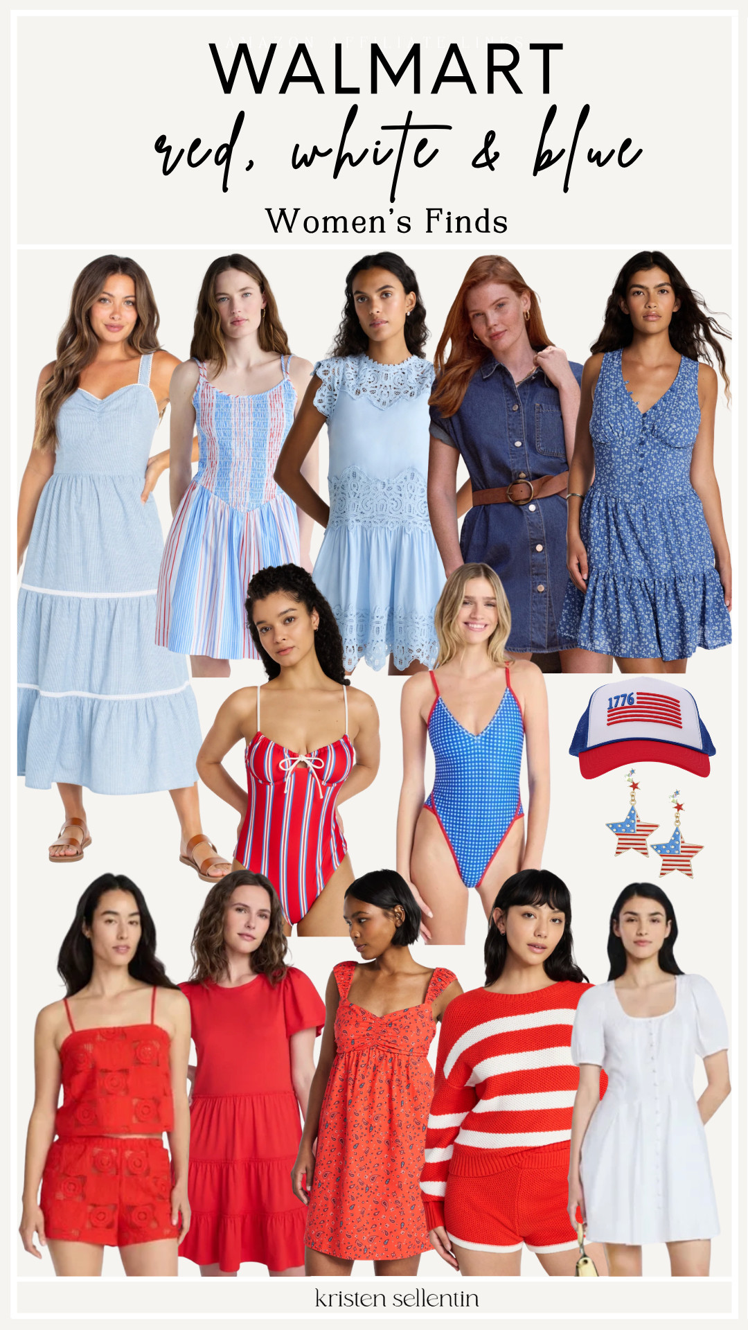 Red, white & blue women's finds @ Walmart!

#LTKmomlife #LTKSeasonal