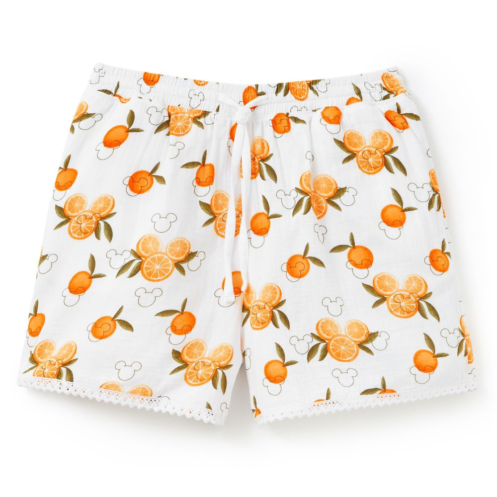 Mickey Mouse Icon Oranges Shorts for Women | Disney Store
