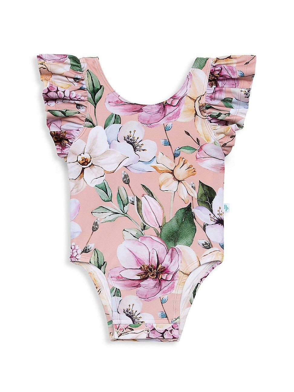 Baby Girl's Margot Ruffle One-Piece Swimsuit | Saks Fifth Avenue
