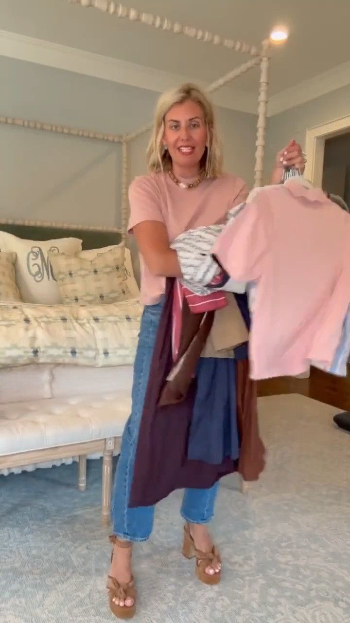 10 outfits and nothing under $25…what?!? 

Tee - small petite
Jeans - 2
Heels - 8 tts 

*code mixandmatch for 25% off my necklace

#LTKdayinmylife #LTKPetite #LTKOver40