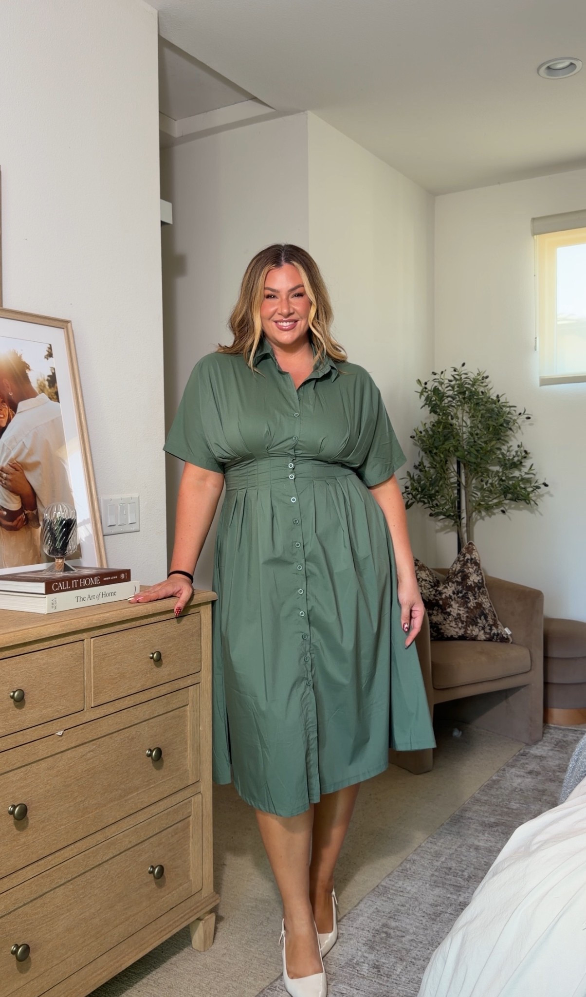 spring workwear 🌷 wearing an xl in this dress!

#LTKWorkwear #LTKSeasonal #LTKMidsize