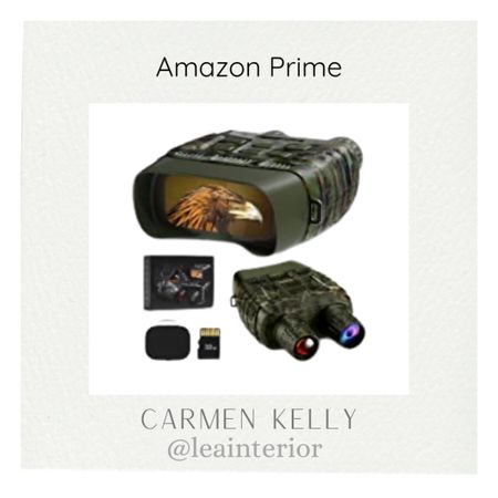 Digital Night Vision Goggles, Binoculars for Total Darkness, Infrared Digital Night Vision, 32GB Memory Card for Photo and Video Storage—Perfect for Surveillance, hunting, Amazon, gift for him, Santa, Christmas 

#LTKHoliday #LTKGiftGuide #LTKmens