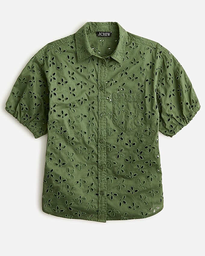 Spring garden top in eyelet | J. Crew US