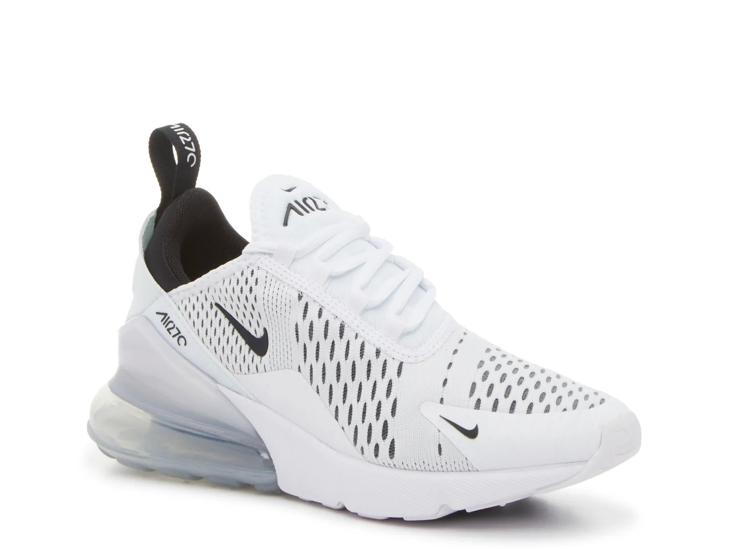 Nike Air Max 270 Sneaker | Women's | White/Black | Size 11 | Sneakers | DSW