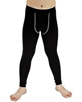 CVVTEE Boys Compression Pants Base Layers Soccer Hockey Tights Athletic Leggings Thermal for Kids... | Amazon (US)