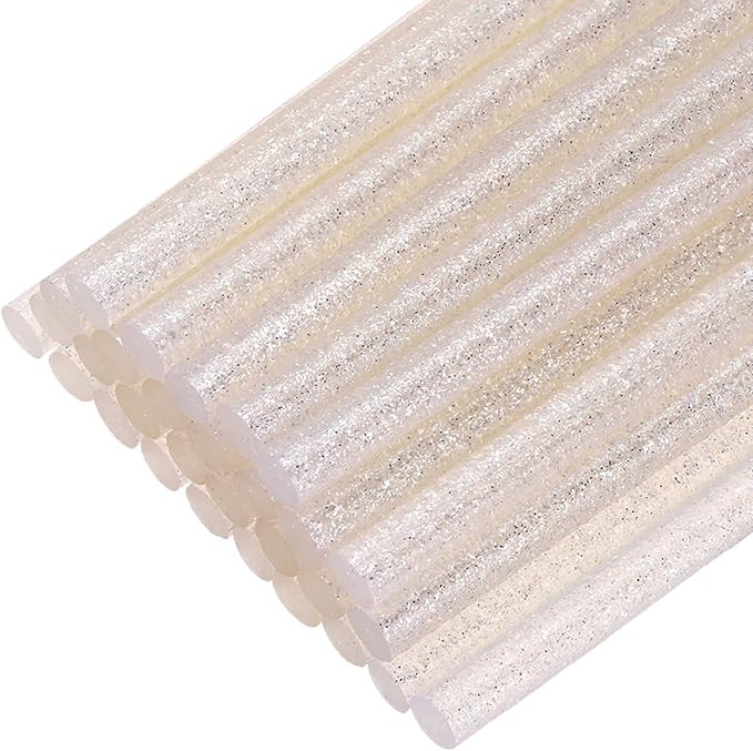 uxcell 30pcs 7mm x 100mm Mini Hot Glue Sticks for Mini Glue Gun, 4-inch x 0.28-inch Glue Gun Stic... | Amazon (US)