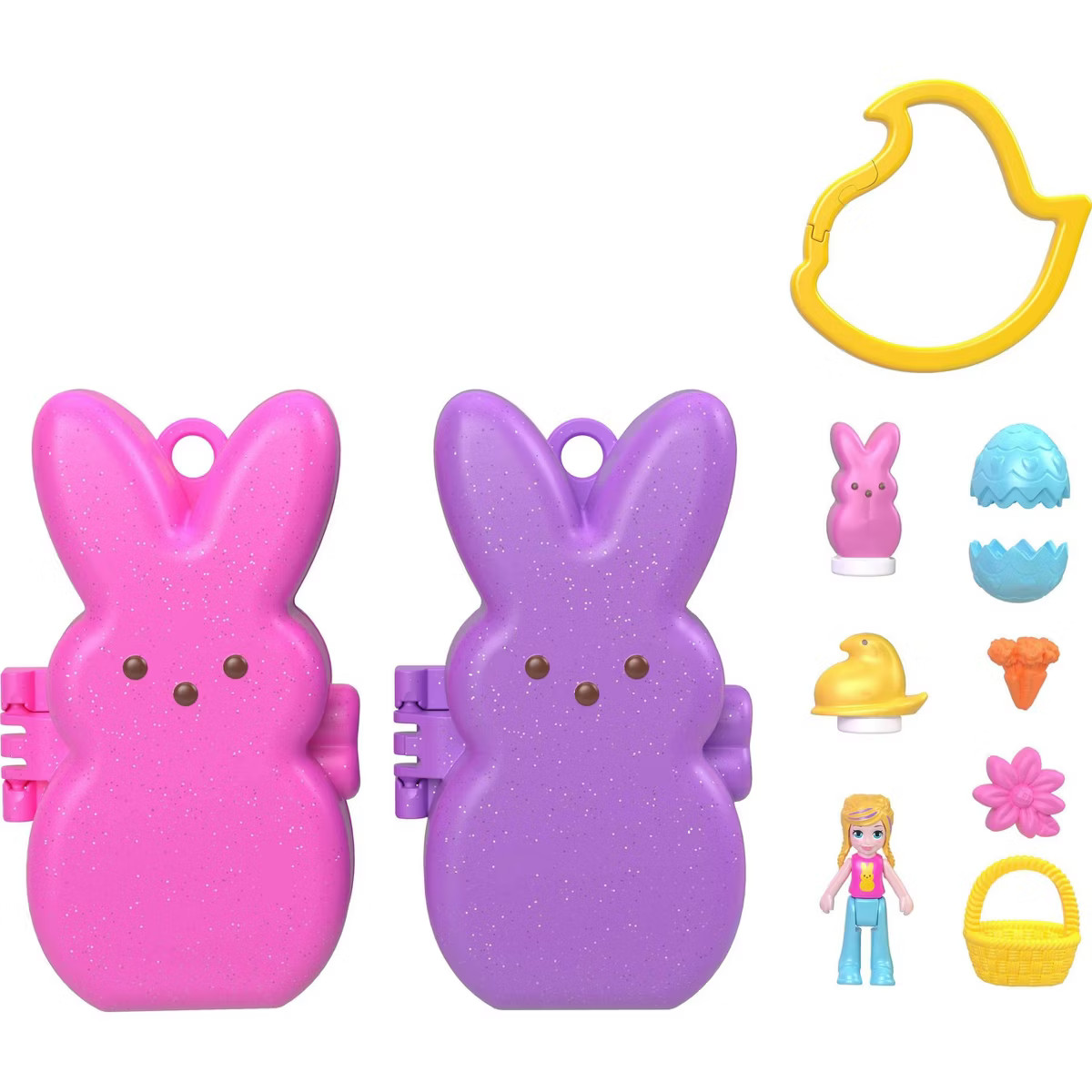 Polly Pocket Peeps, Dolls and 2 Playsets with 6 Themed Accessories Compact Travel Toy | Target