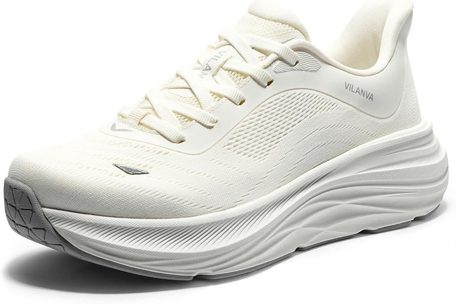 Vilanva Women's Comfortable Walking Shoes Cushion Running Tennis Shoes Non-Slip Workout Gym Athle... | Amazon (US)