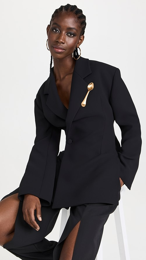 A.W.A.K.E. MODE Back Cutout and Spoon Blazer | SHOPBOP | Shopbop