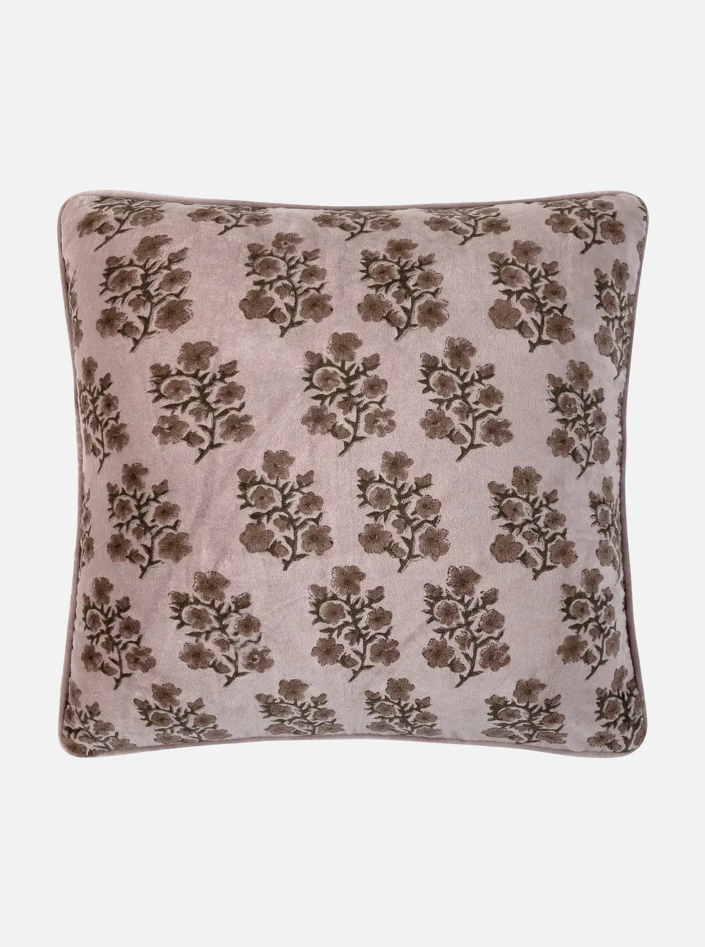 Lilac Block Print Pillow | House of Jade Home