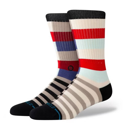 STANCE Men's Stack Em High Crew Socks - 6-12 | Target