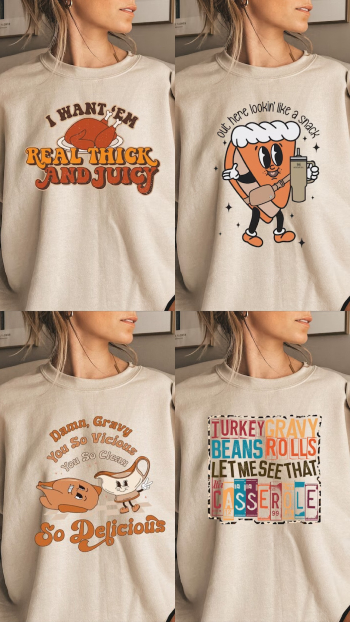 Thanksgiving sweatshirts! casual thanksgiving outfit 


#LTKHoliday #LTKSeasonal #LTKfindsunder50