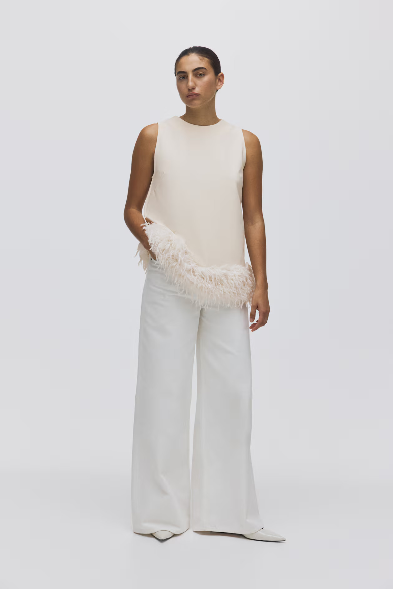 Fringe-Trimmed Top | H&M (US + CA)