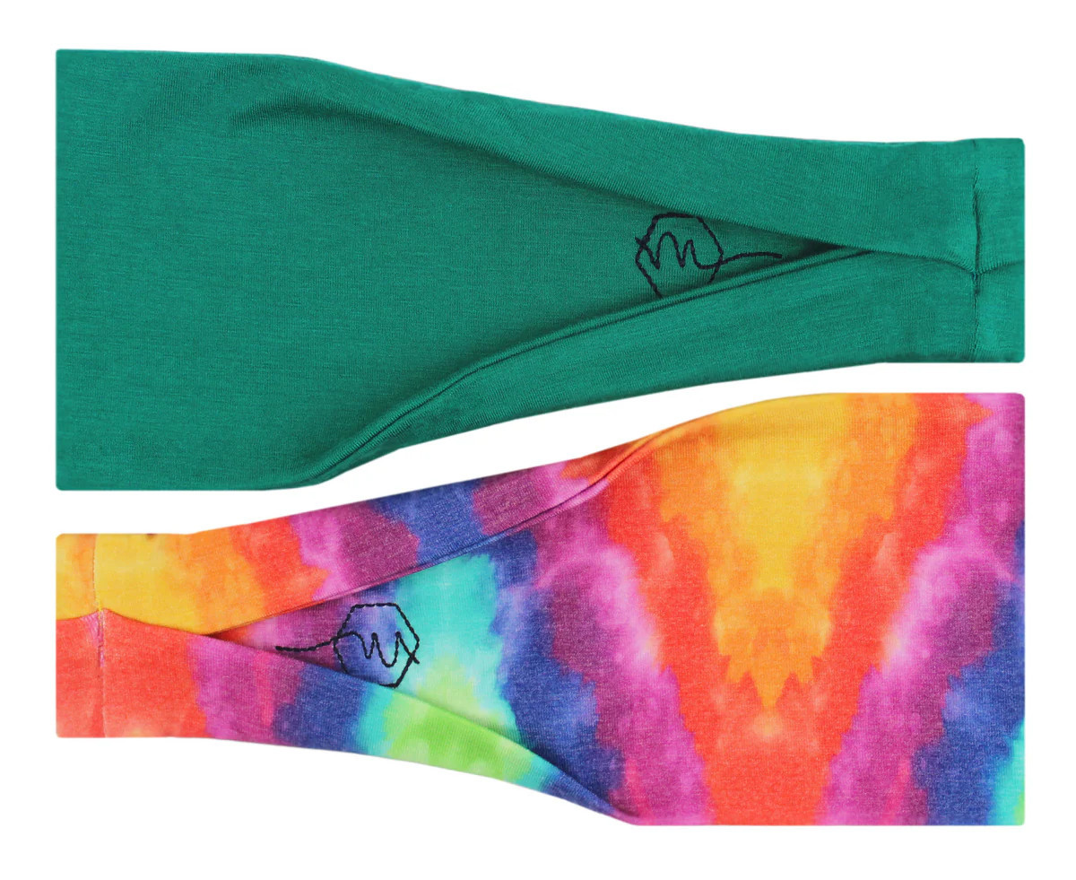 RETRO - 4'' Women's Exercise Headband Set | Maven Thread