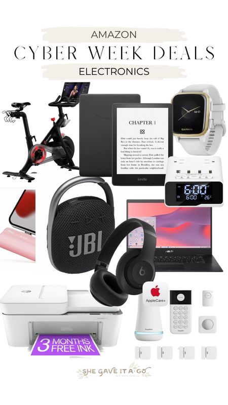 Top electronic finds from amazon, we use the alarm clock everyday and the kindle is a game changer for reading! kindle/ amazon cyber deals/ beats/ JBL

#LTKCyberWeek #LTKHoliday #LTKSeasonal