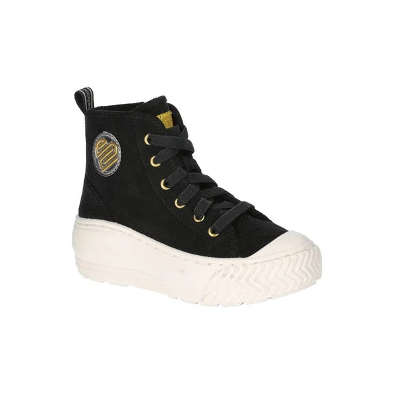 Justice Little and Big Girls' High Top Sneakers, Sizes 13-5 | Walmart (US)