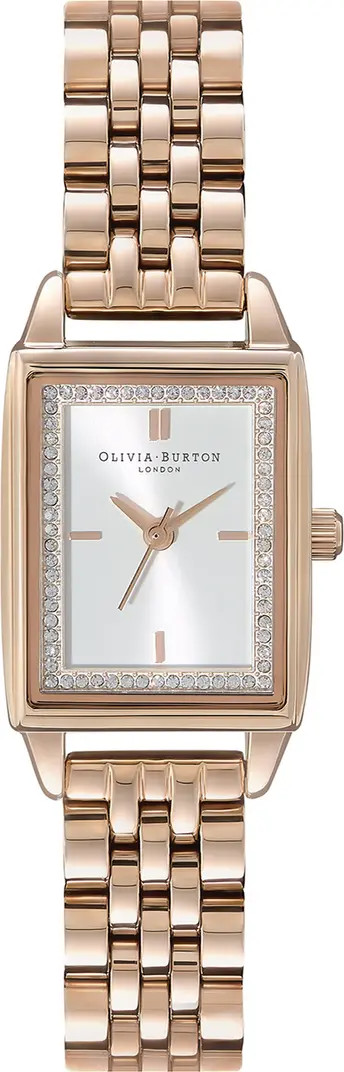 Classics Rectangular Bracelet Watch, 20mm | Nordstrom