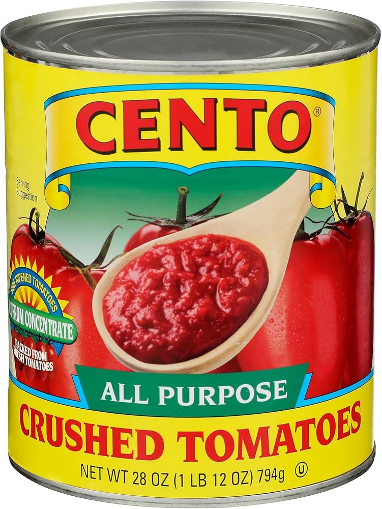 Cento Foods, Crushed Tomatoes, 28 Ounce | Amazon (US)