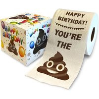 Printed Tp Happy Birthday You're The Poop Toilet Paper Gift - Funny For Prank, Surprise 500 Sheets | Etsy (US)