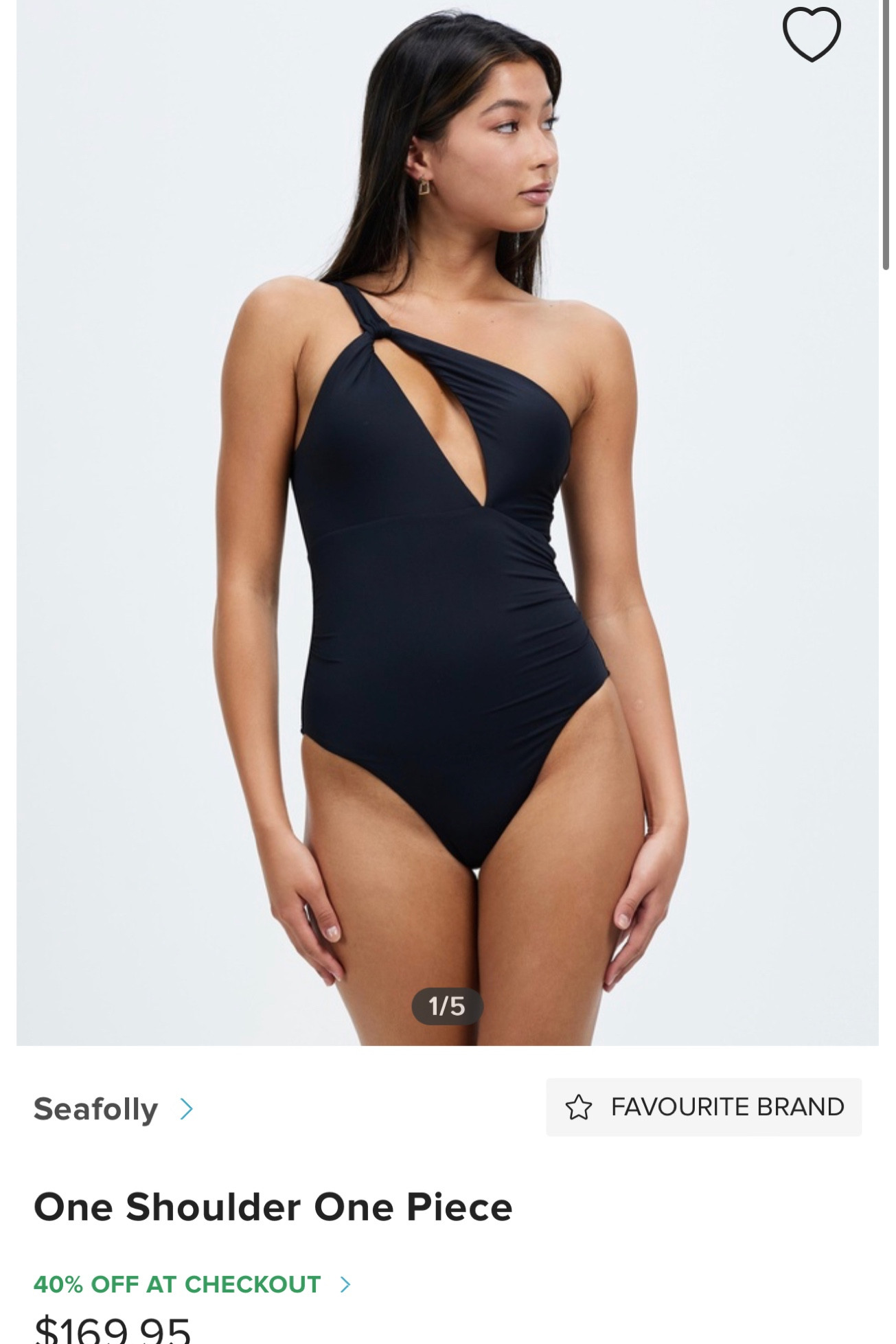 Chic! The one shoulder detail is super flattering and the cut out is both sexy and sophisticated 

#LTKHoliday #LTKaustralia #LTKsalealert