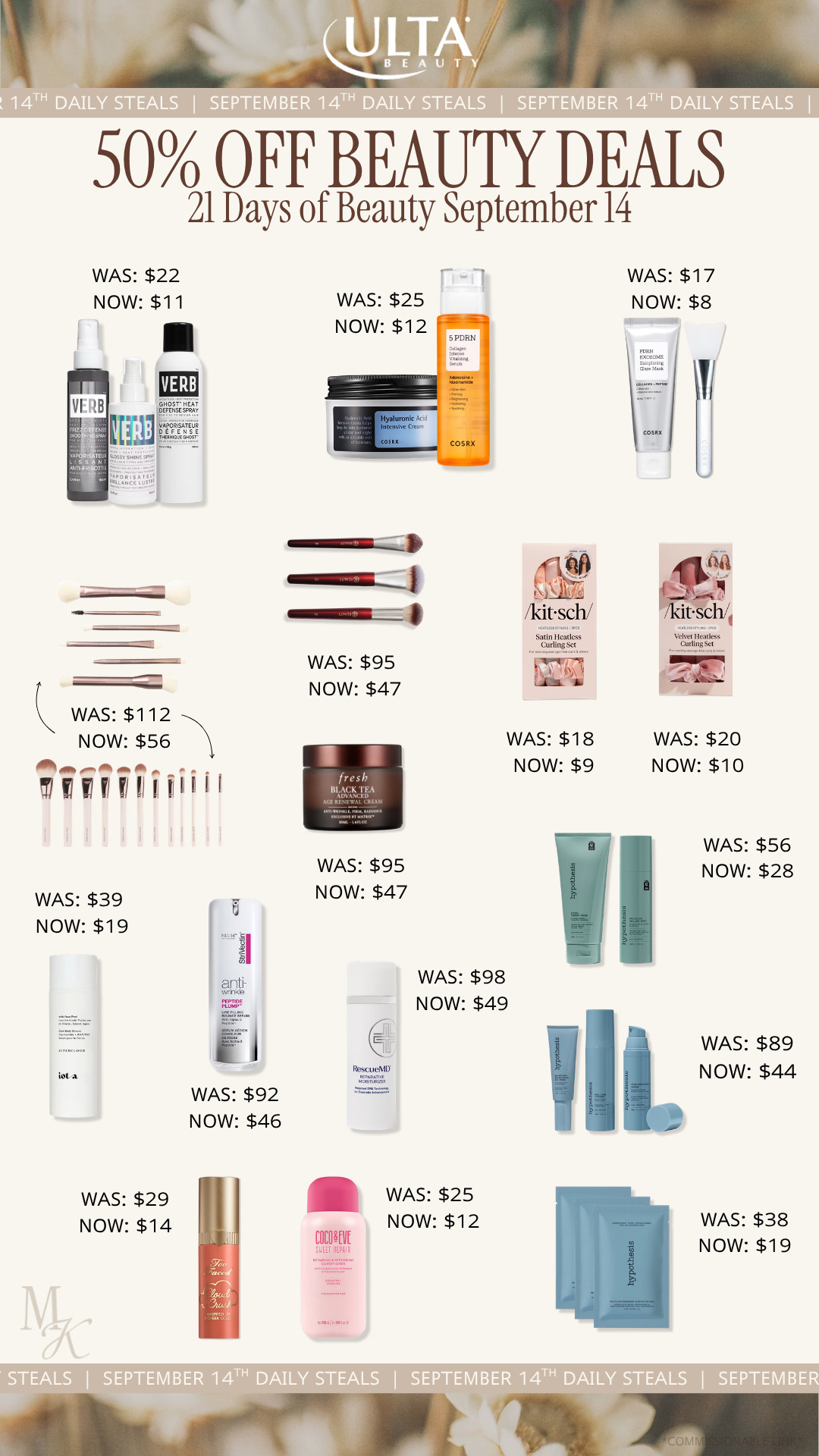 Ulta 21 Days of Beauty sale picks! skincare, eye brushes, makeup brushes, hair tools, hair products, body care, lip products, heat protectant

#LTKOver40 #LTKSaleAlert #LTKBeauty