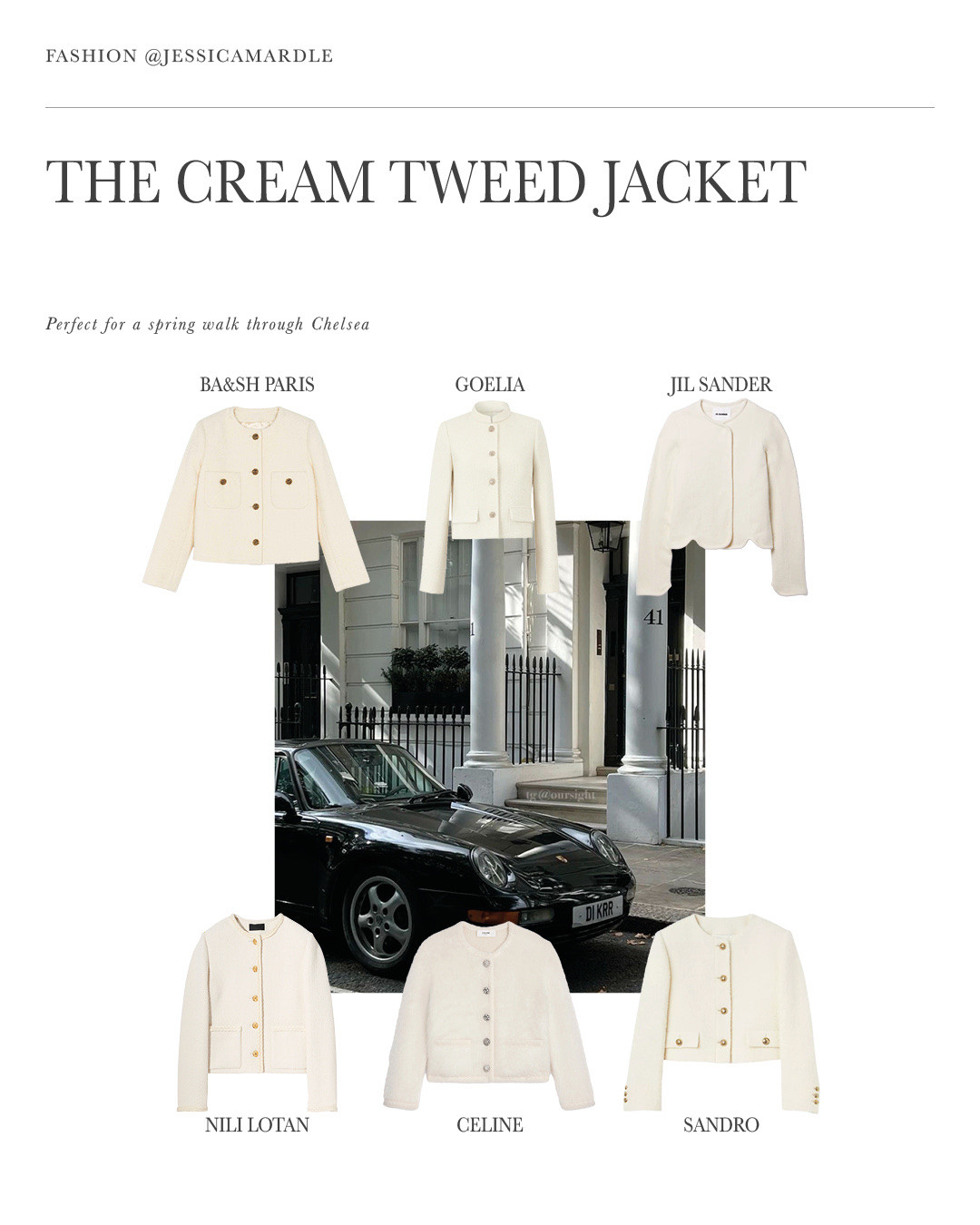 My personal favourites: cream tweed jackets 

#LTKwinter #LTKluxury #LTKuk