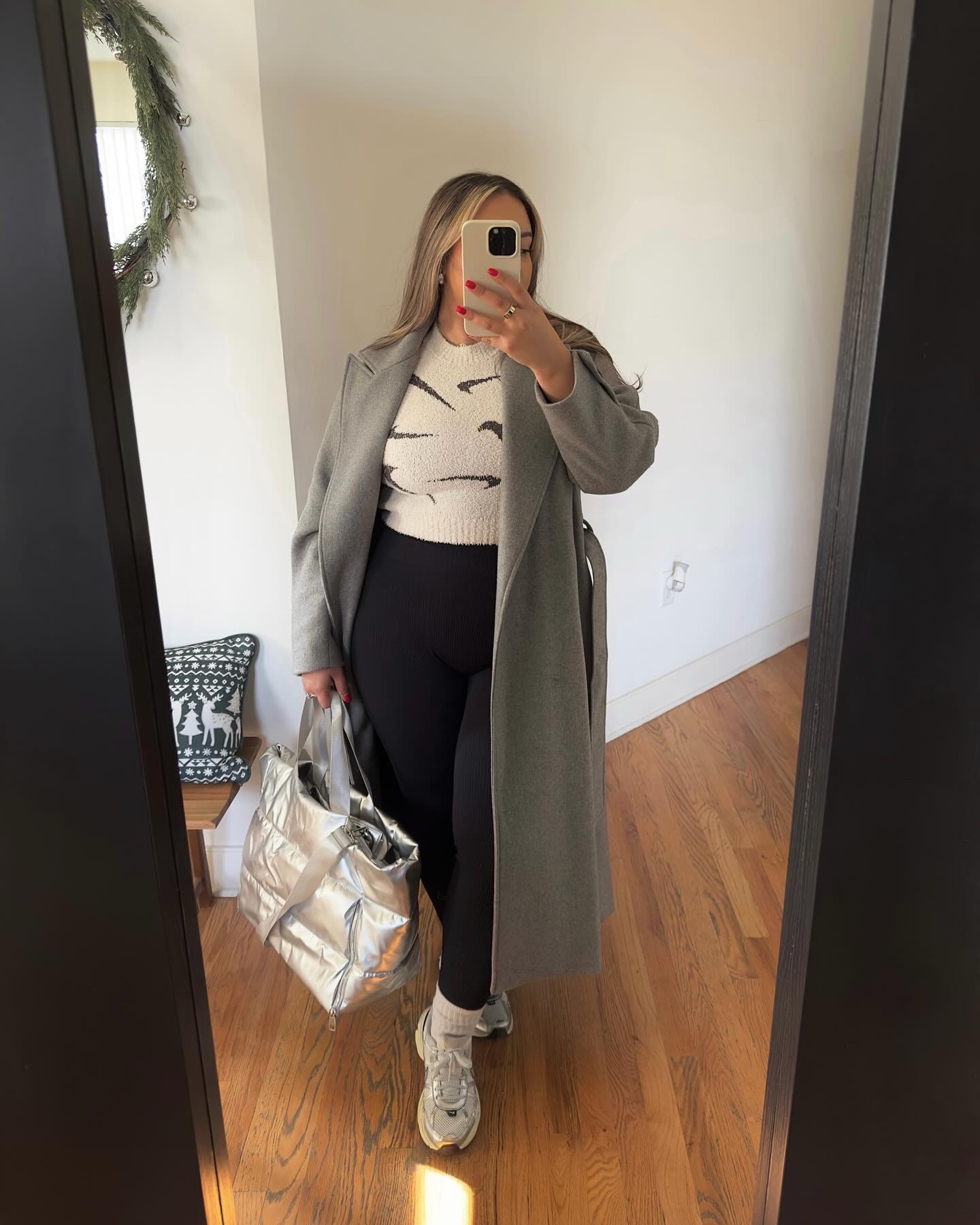 Nike Cozy Boucle collection ❄️ - these are from last year some pieces sold out but I linked what’s still in stock! 

Top: Small (stretchy)
Pants: Medium(stretchy)

#LTKHoliday #LTKMidsize #LTKSeasonal