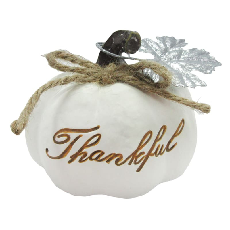 Thankful Pumpkin, 3" | At Home