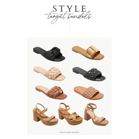 Summer sandals on sale - target sandals 20% off 



#LTKshoecrush #LTKSeasonal #LTKsalealert