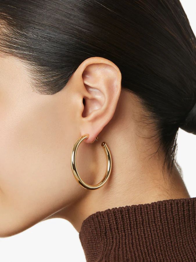 Hoop Earrings - Tia Medium Gold | Ana Luisa