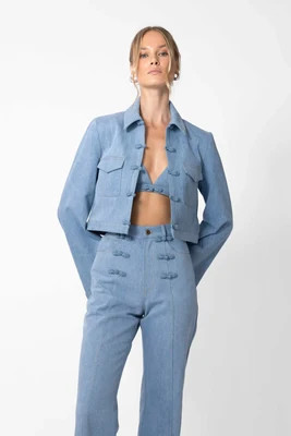 Bambi Denim Jacket | Sau Lee
