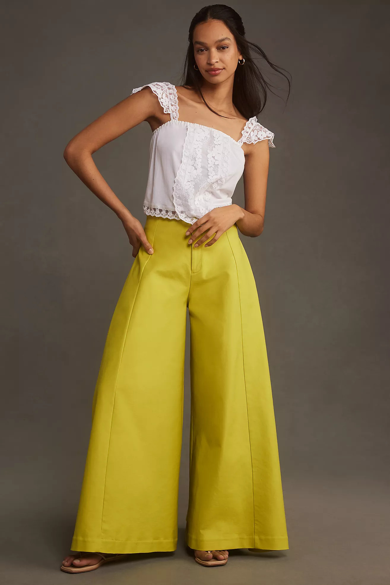 Maeve A-Line Palazzo Pants | Anthropologie (US)