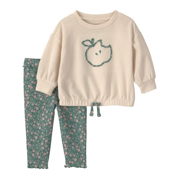 Carter's Child of Mine Baby Girl Outfit Set, 2-Piece, Sizes 0/3-24 Months | Walmart (US)