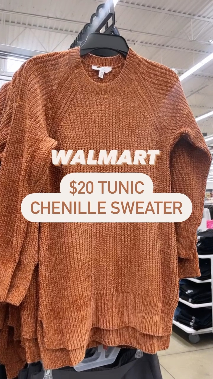 Time and Tru Women s Chenille Crew curated on LTK