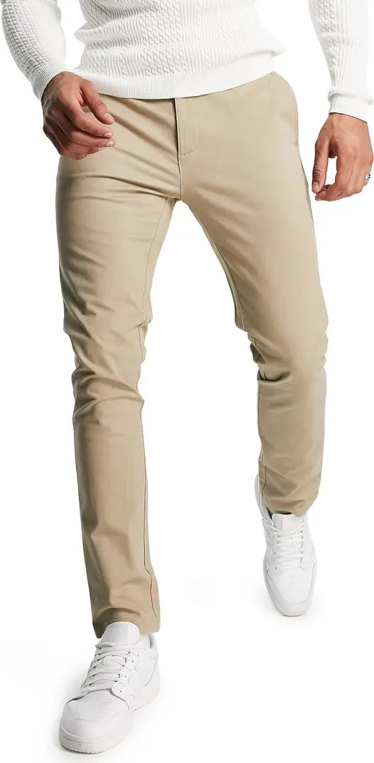 Topman Skinny Fit Stretch Cotton Chinos | Nordstrom | Nordstrom
