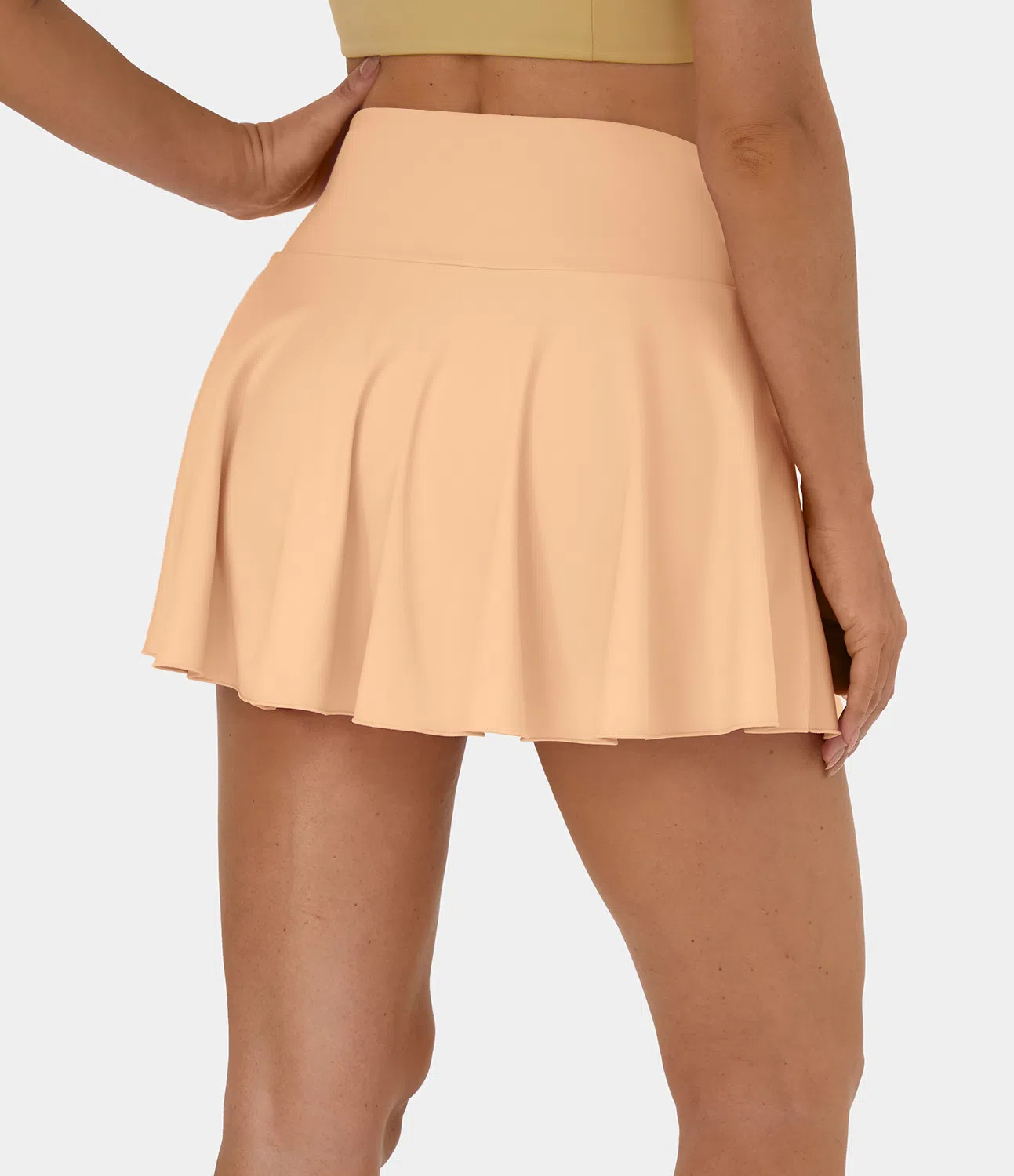 Women’s Softlyzero™ Airy Comfy High Waisted Crossover 2-in-1 Side Pocket Flare Cool Touch Ten... | HALARA