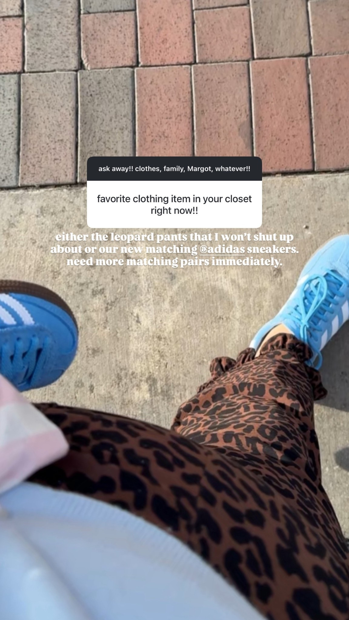 Leopard pants and mommy and mini matching sneakers 

#LTKKids #LTKPlusSize #LTKSaleAlert