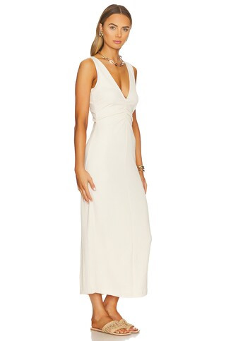 Free People Lyla Midi Dress in Summer Khaki from Revolve.com | Revolve Clothing (Global)