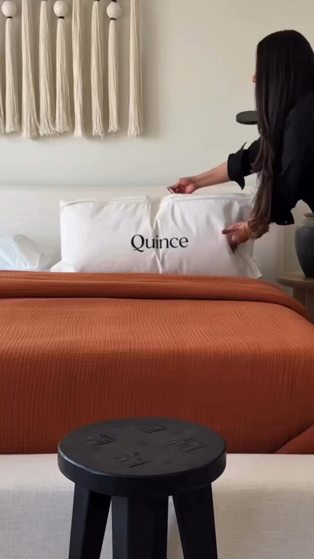 The most reviving pillows I own. These @onequince pillows are a huge game changer. Don’t mind me while I start the year well rested 💆🏻‍♀️

Comment “SHOP” for links.

Follow @haus.of.wang for more home decor ideas and finds from our Haus to yours.

-

#quincepartner #terracotta #bedding #bedroominspo
Minimalist home essentials, Home decor, interior design, scandi home, japandi home, japandi interior, slow living, slow lifestyle, cozy vibes, cozy home