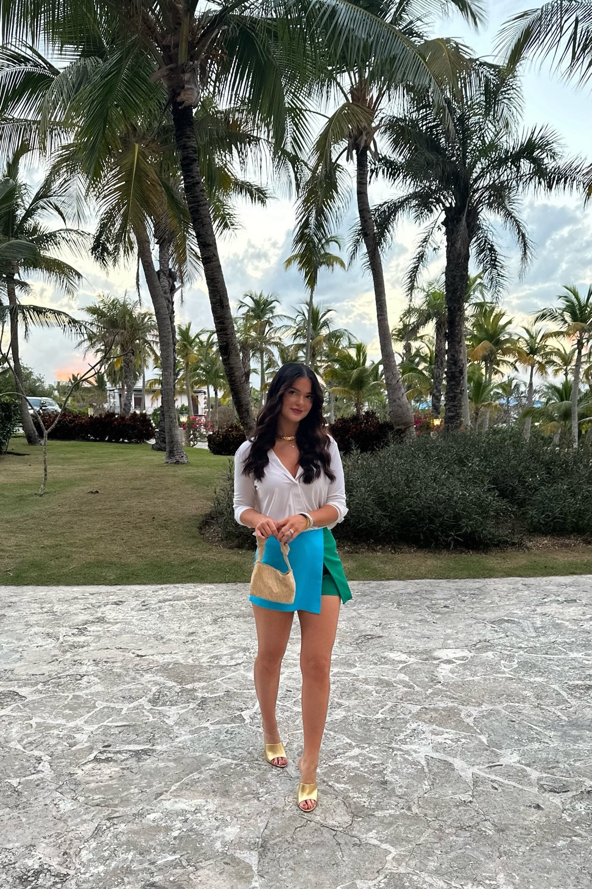 Last night here in Punta Cana 