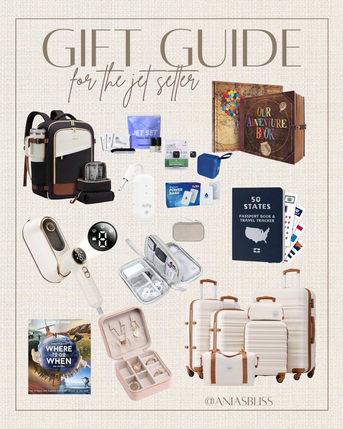 Gift guide for the traveler

#LTKHoliday #LTKTravel #LTKGiftGuide