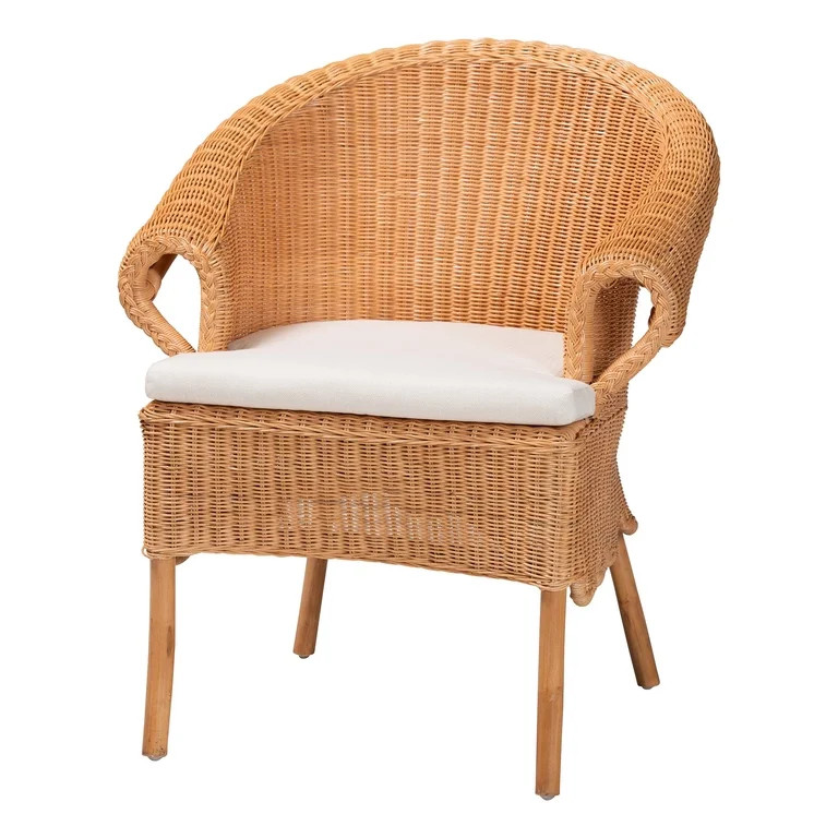bali & pari Tamara Boho Dining Chair, Honey | Walmart (US)