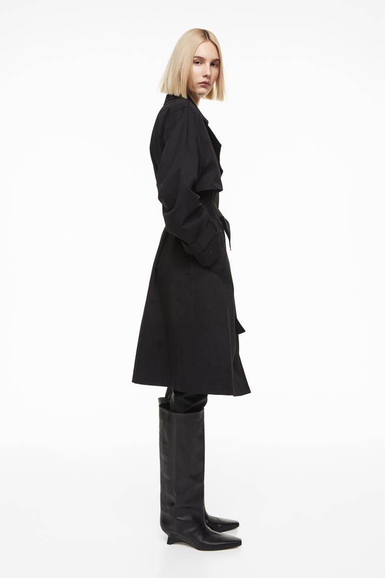 Double-breasted trenchcoat | H&M (UK, MY, IN, SG, PH, TW, HK)