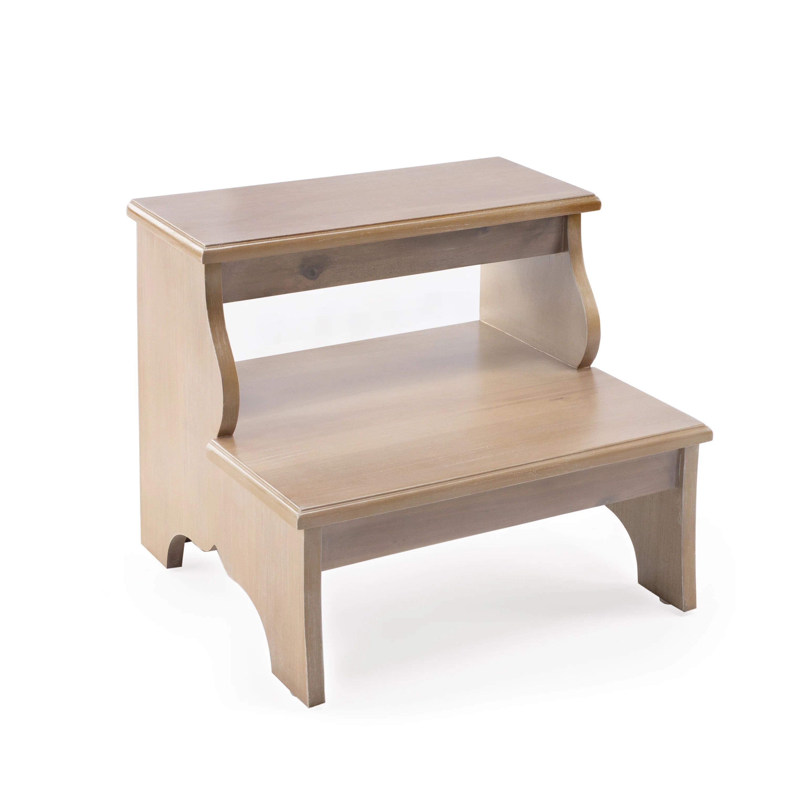 Ashvir 2 - Step Wood Lightweight Step Stool | Wayfair North America