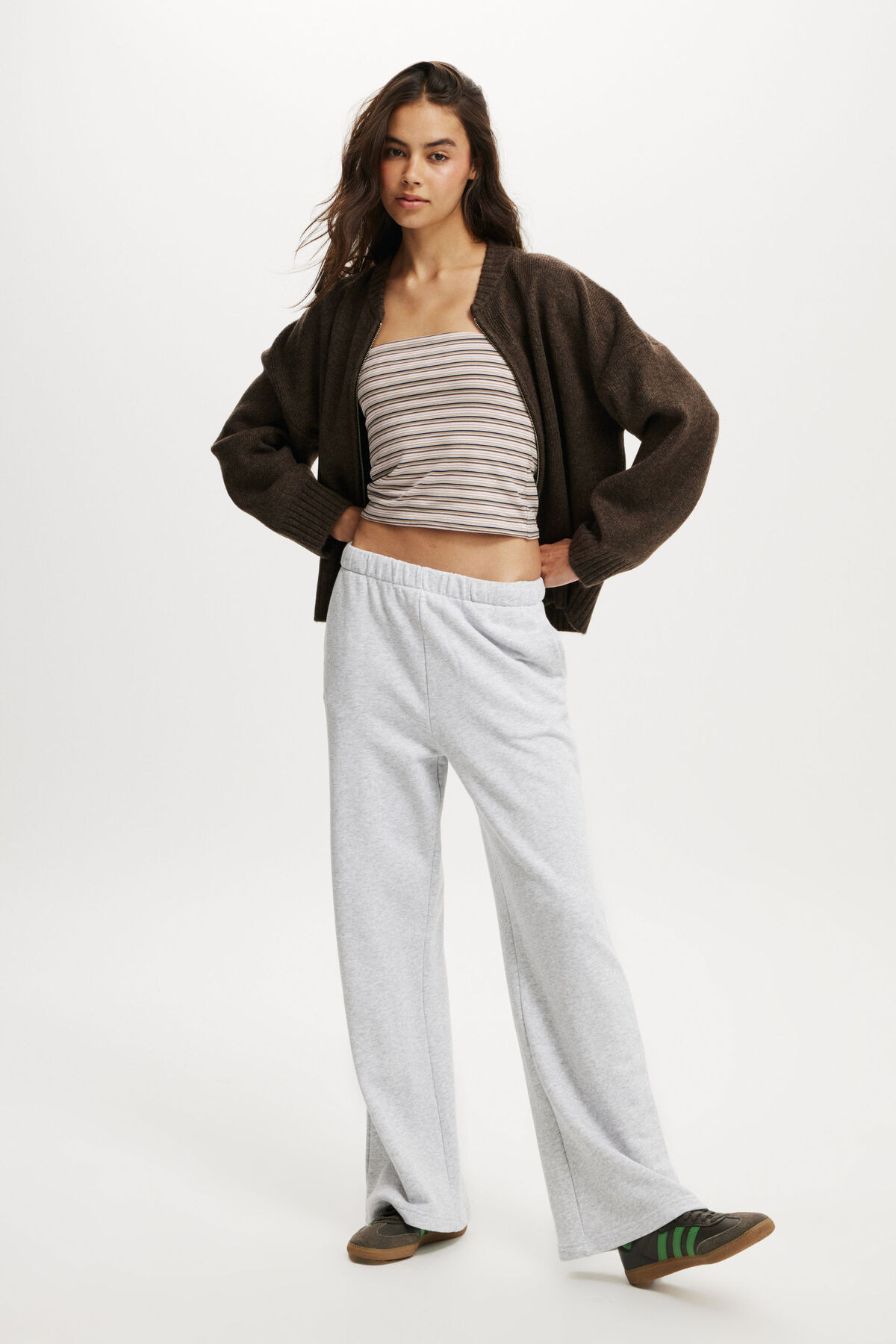 Luxe Zip Through Knit Bomber | Cotton On (ANZ)