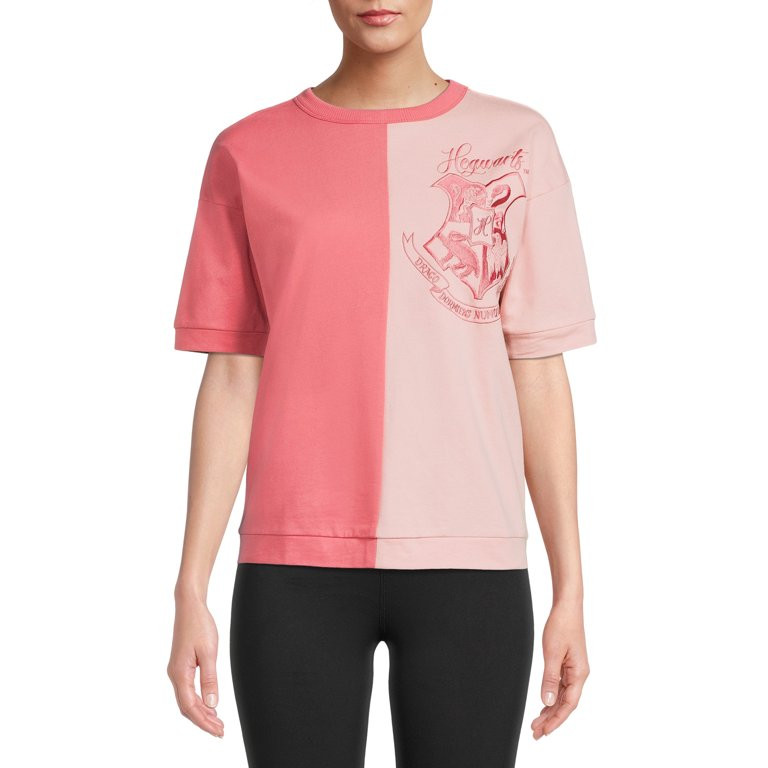 Harry Potter Women's Graphic Lounge Shirt with Short Sleeves | Walmart (US)