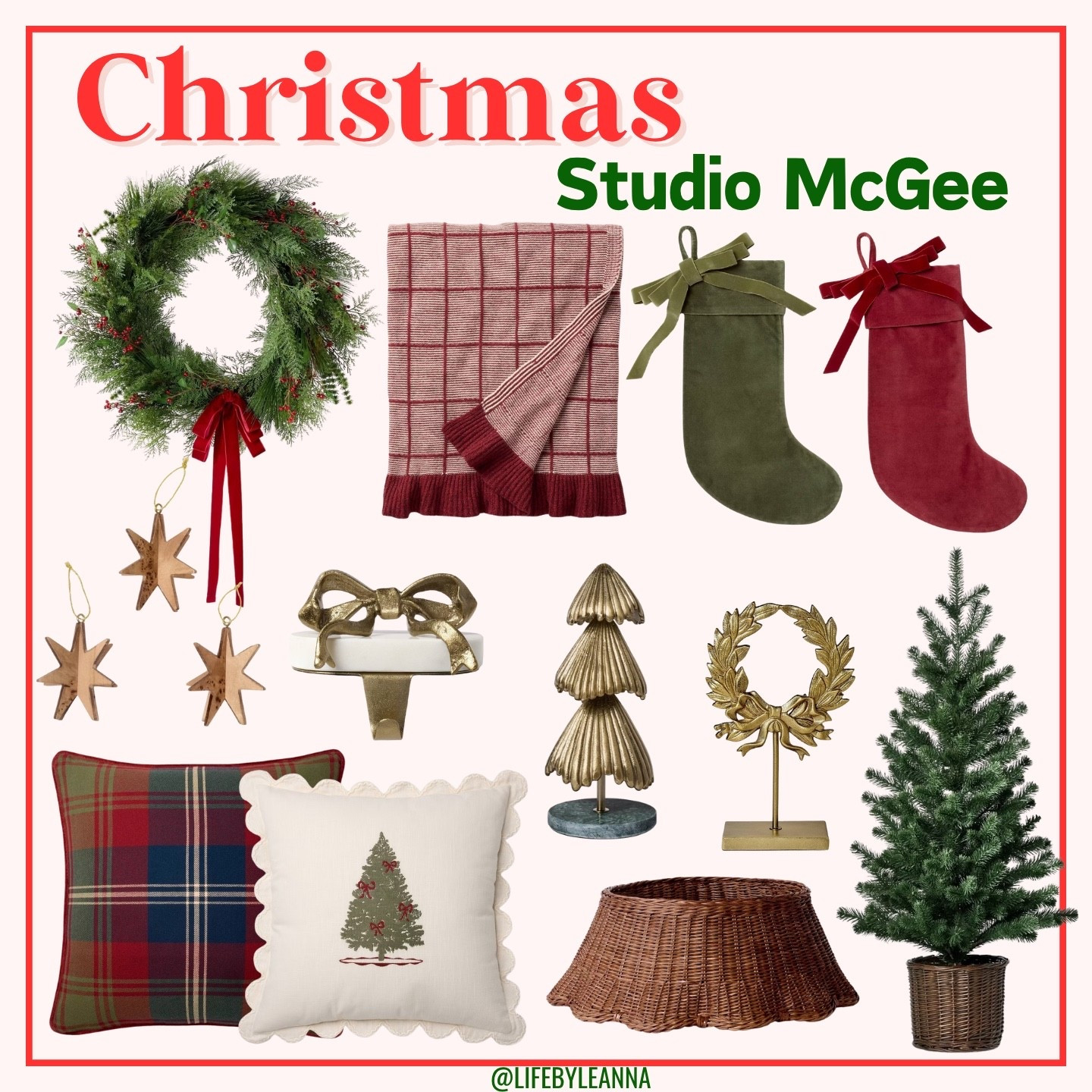 New Christmas from studio McGee at Target! Such beautiful greens and reds! 







#target
#studiomcgee

#LTKHome #LTKSeasonal #LTKFindsUnder50