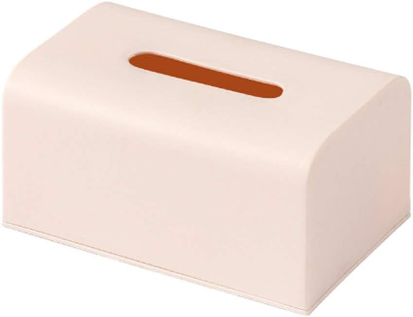 krueis Pumping Tissue Box Office Home Living Room Simple Tissue Box Desktop Storage Box (Pink Sma... | Amazon (CA)