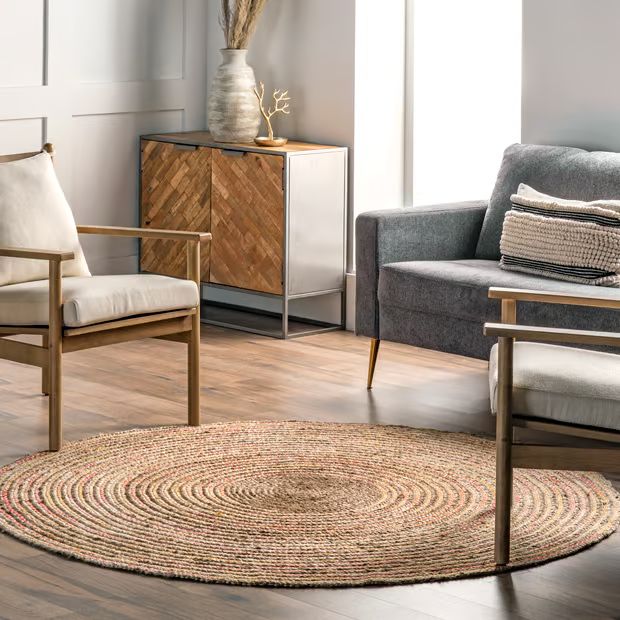 Natural Braided Jute Area Rug | Rugs USA